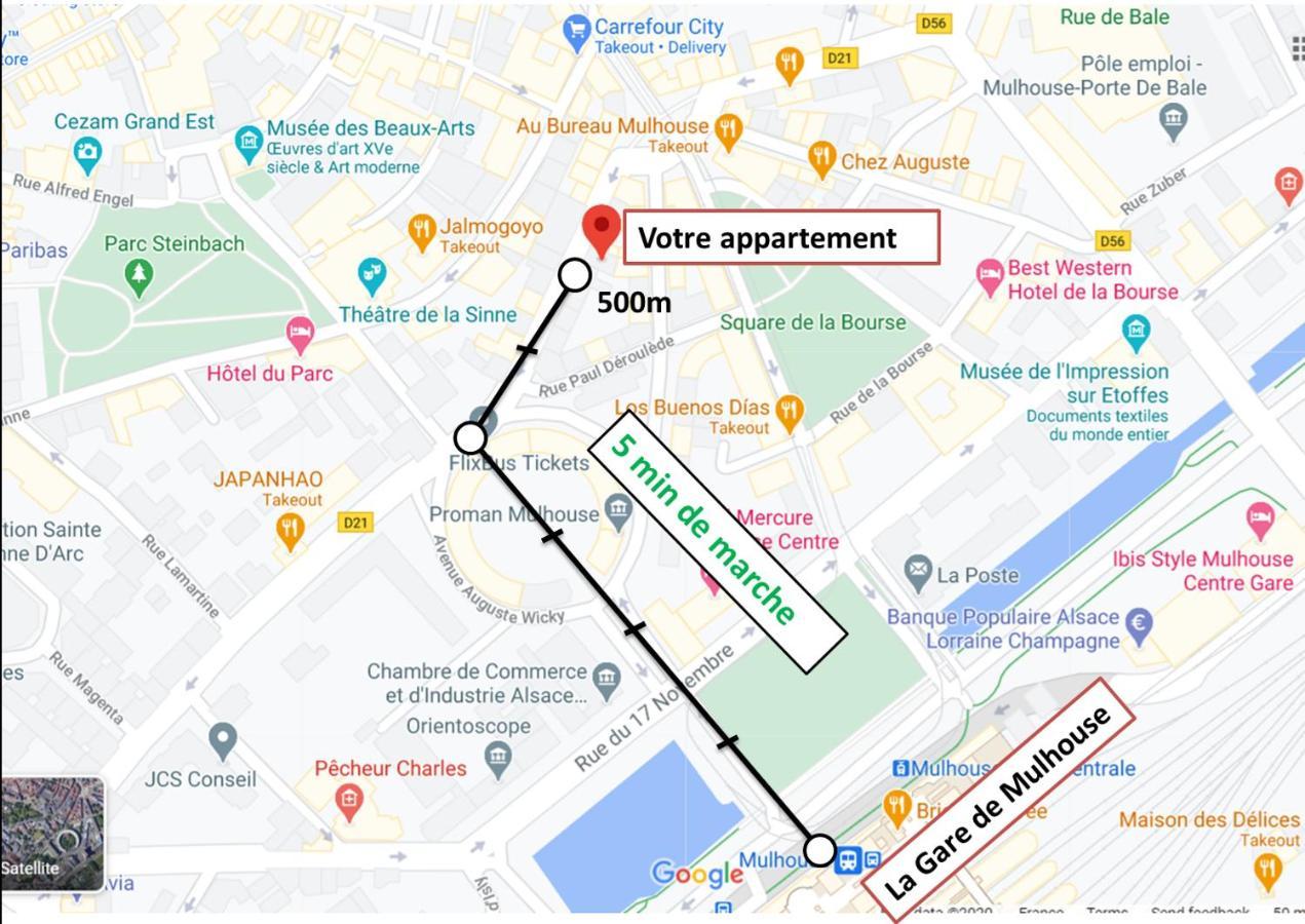 Loft Avec Verriere A 5 Min A Pieds De La Gare 뮐루즈 외부 사진